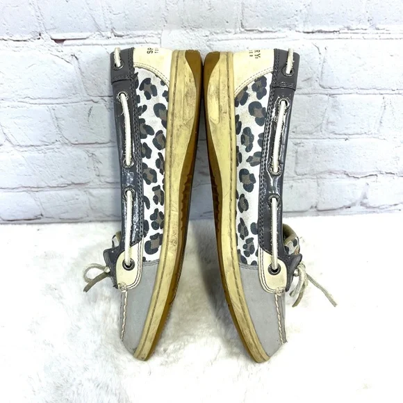 🚫SOLD! |•SPERRY•| Leather Top-Siders Animal Print - Picture 3 of 9